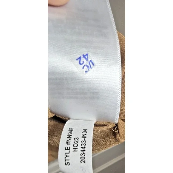 Madewell Women's Small Cami Beige Tank Top Sequined Fallen Timber Lined Sparkle‎ - Picture 9 of 16